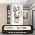 Horloge murale astronaute pour salon, style moderne