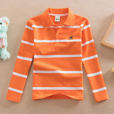 T-shirt à manches longues pour enfants, idéal pour le printemps et l'automne