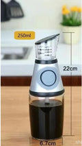 Bouteille en verre graduée de 500 ml pour huile ou soja, ustensiles de cuisine