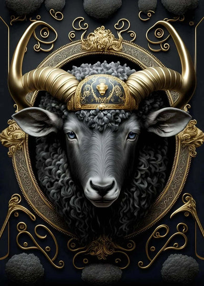 Peinture décorative sur toile sans cadre