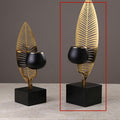 Nordic Ins Electroplated Metal Candle Holder Decorative Ornament