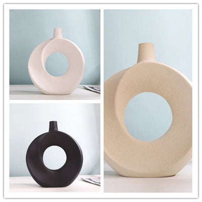 Living Room Flower Arrangement Luxury Creative Ceramic Vase