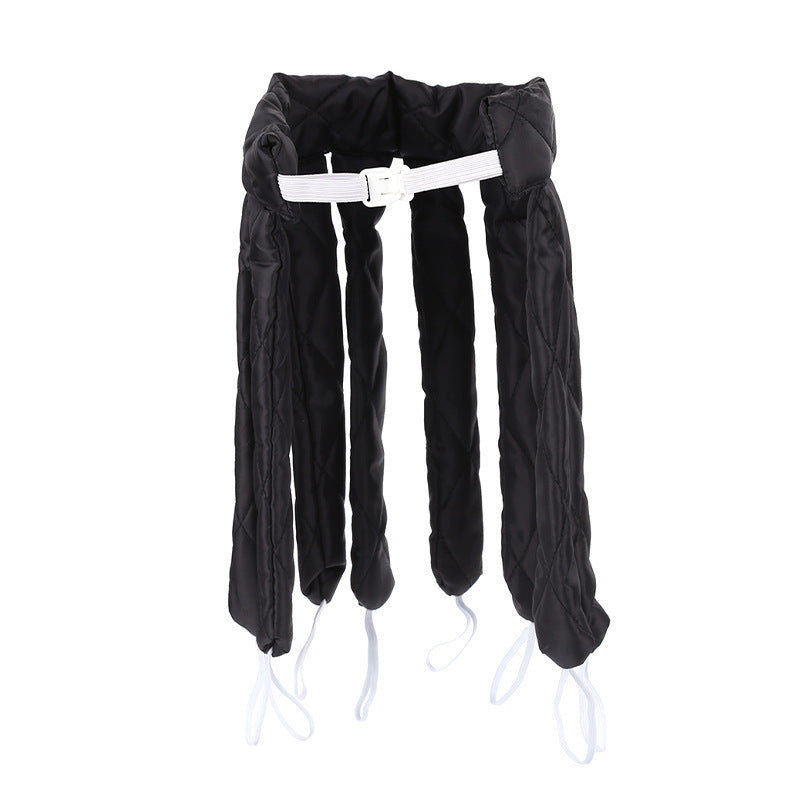 Bandolete de polvo com modelador de caracóis, bandolete de lula, esponja