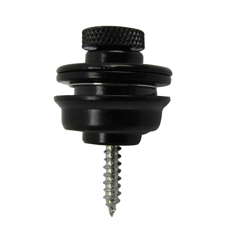 Electric Guitar Bass Non-slip Anti-off Metal Back Strap Buckle