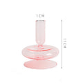 Nordic Creative Glass Candle Holder Vase Decoration Crafts