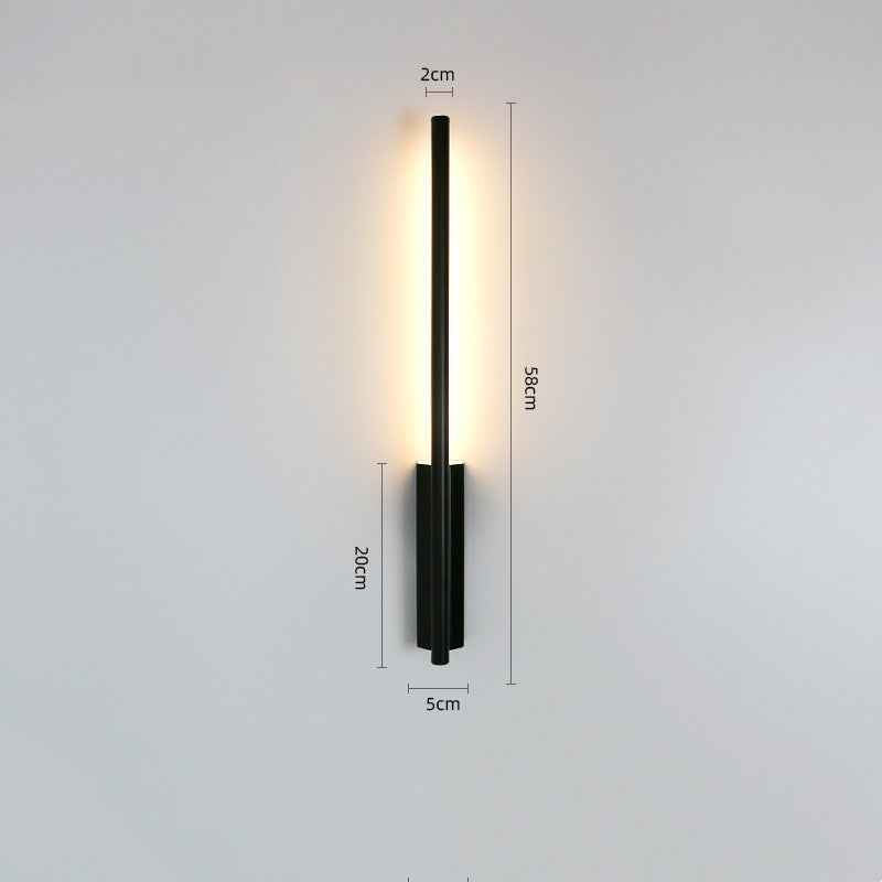 Minimalist Golden Line Wall Lamp Nordic