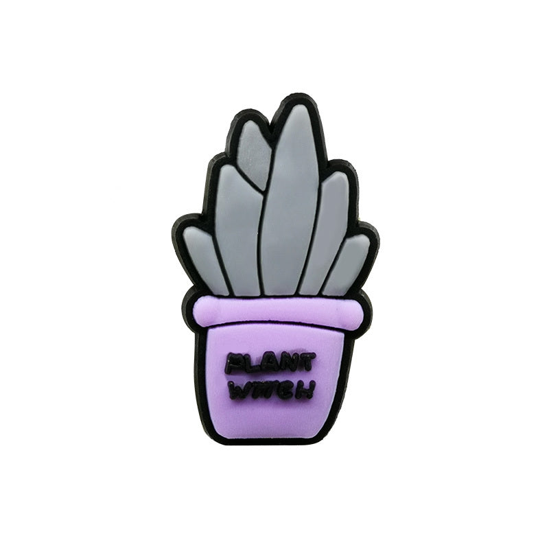 Flowers Buckle Top Decorations Removable Accessories