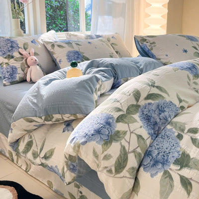 Ensemble de quatre pièces en coton filé nuage de classe A