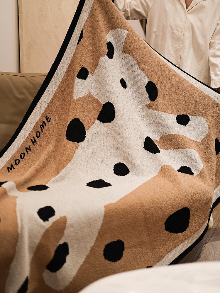 Couverture en demi-polaire pour chiot Mianmian, climatisation, loisirs