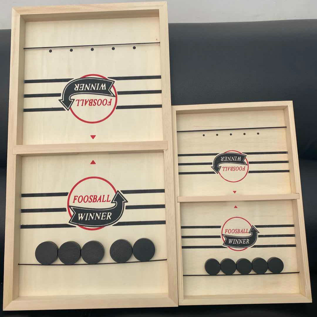 Jeu de palets rapide en bois, jeu interactif parent-enfant, accessoire d'échecs