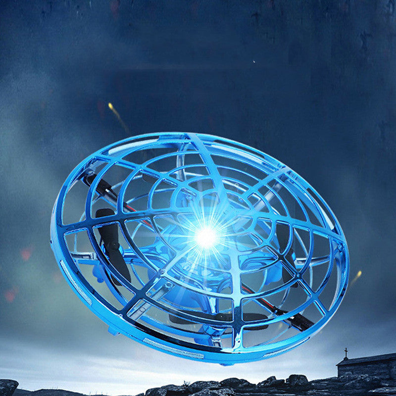 Intelligent fixed height induction flying ball