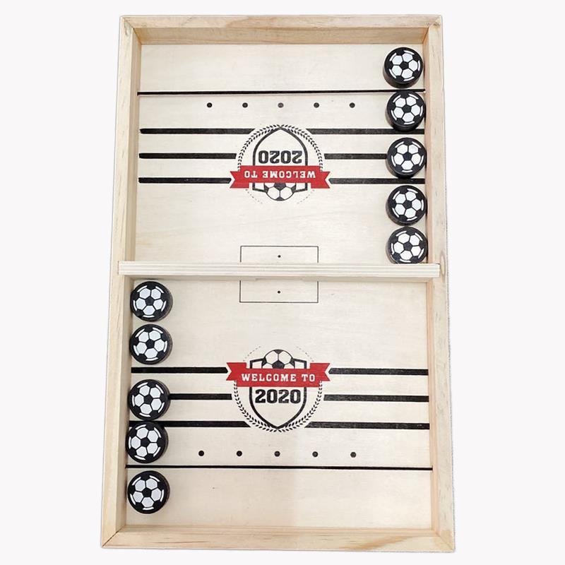 Jeu de palets rapide en bois, jeu interactif parent-enfant, accessoire d'échecs