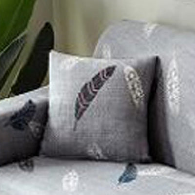 Coussin de canapé imprimé, housse de canapé
