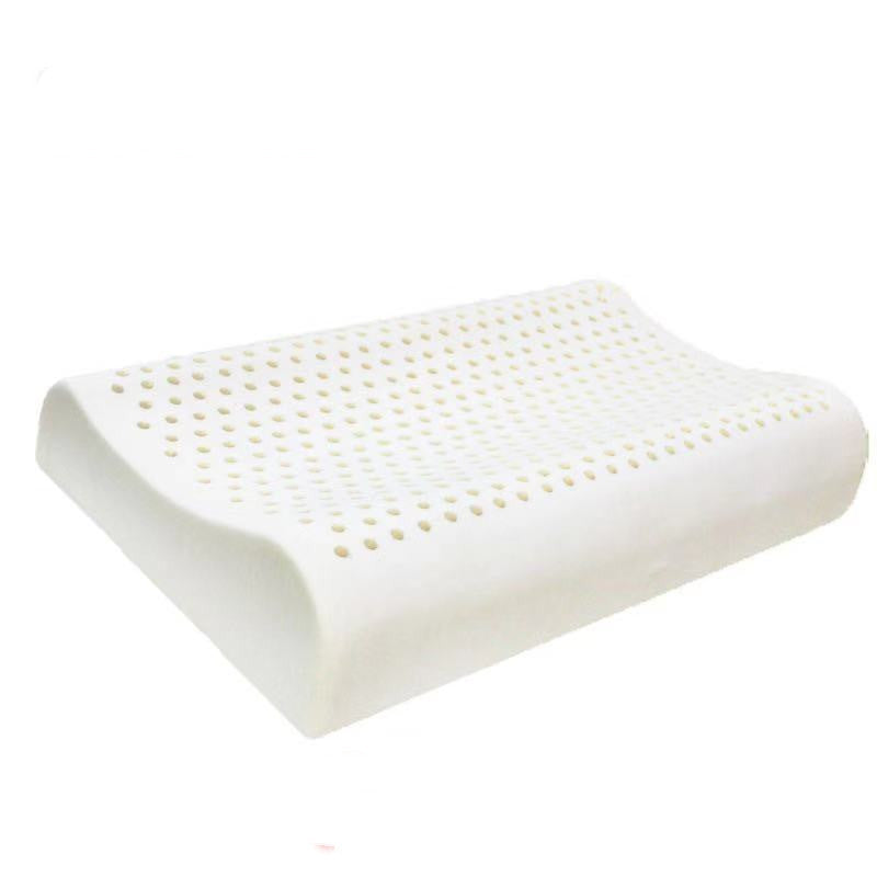 Almofada de látex, núcleo de almofada, almofada de látex natural, almofada com pontas para o pescoço.