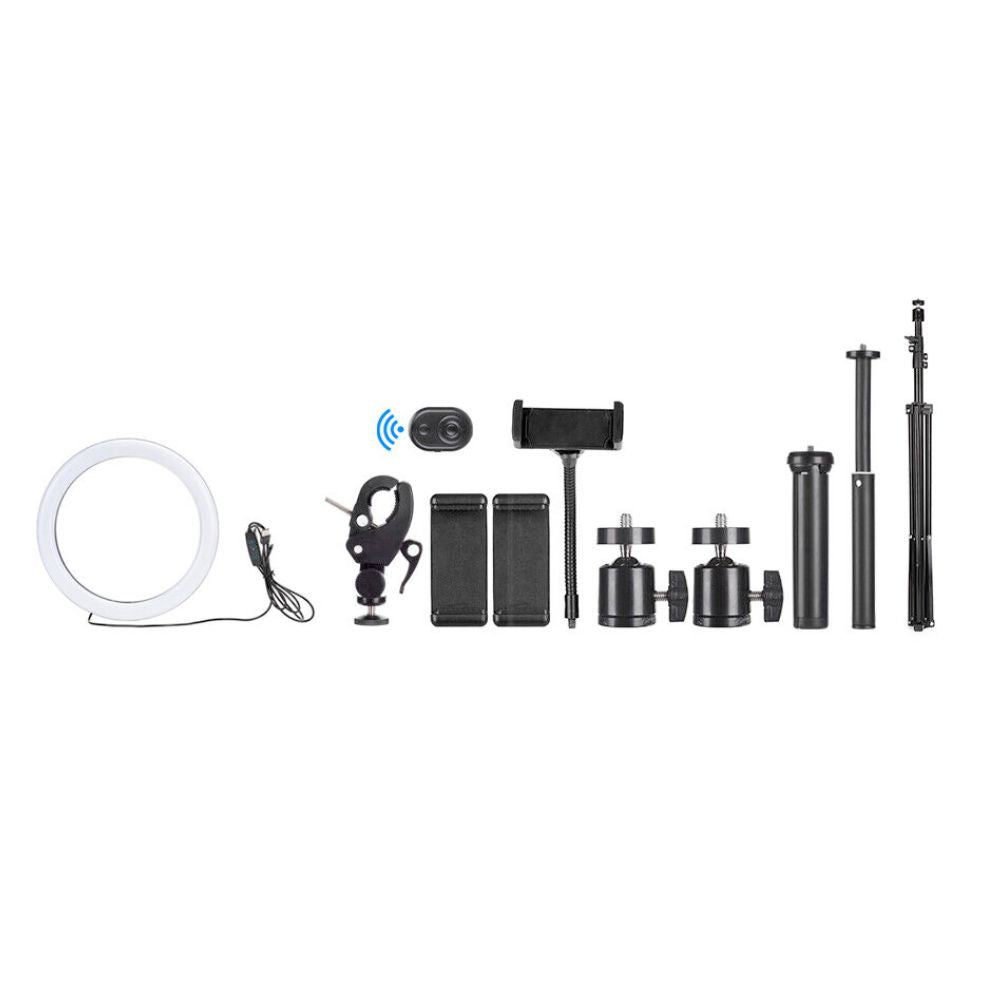 LED Ring Light With Phone Tripod Stand Kit - Firebrands