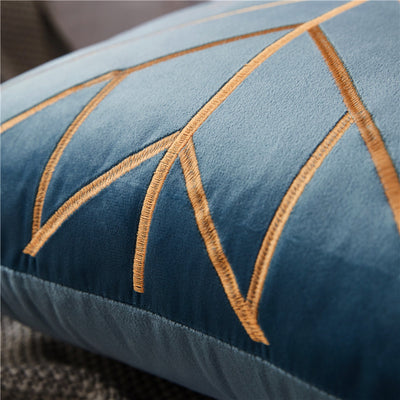 Coussin artisanal en riz bronzé