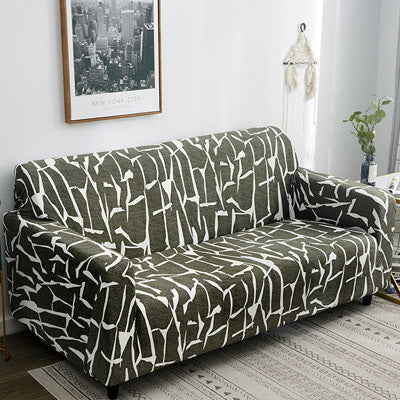 Coussin de canapé imprimé, housse de canapé
