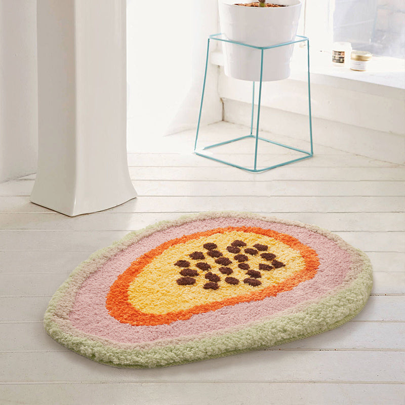 Tapis de bain Papaye
