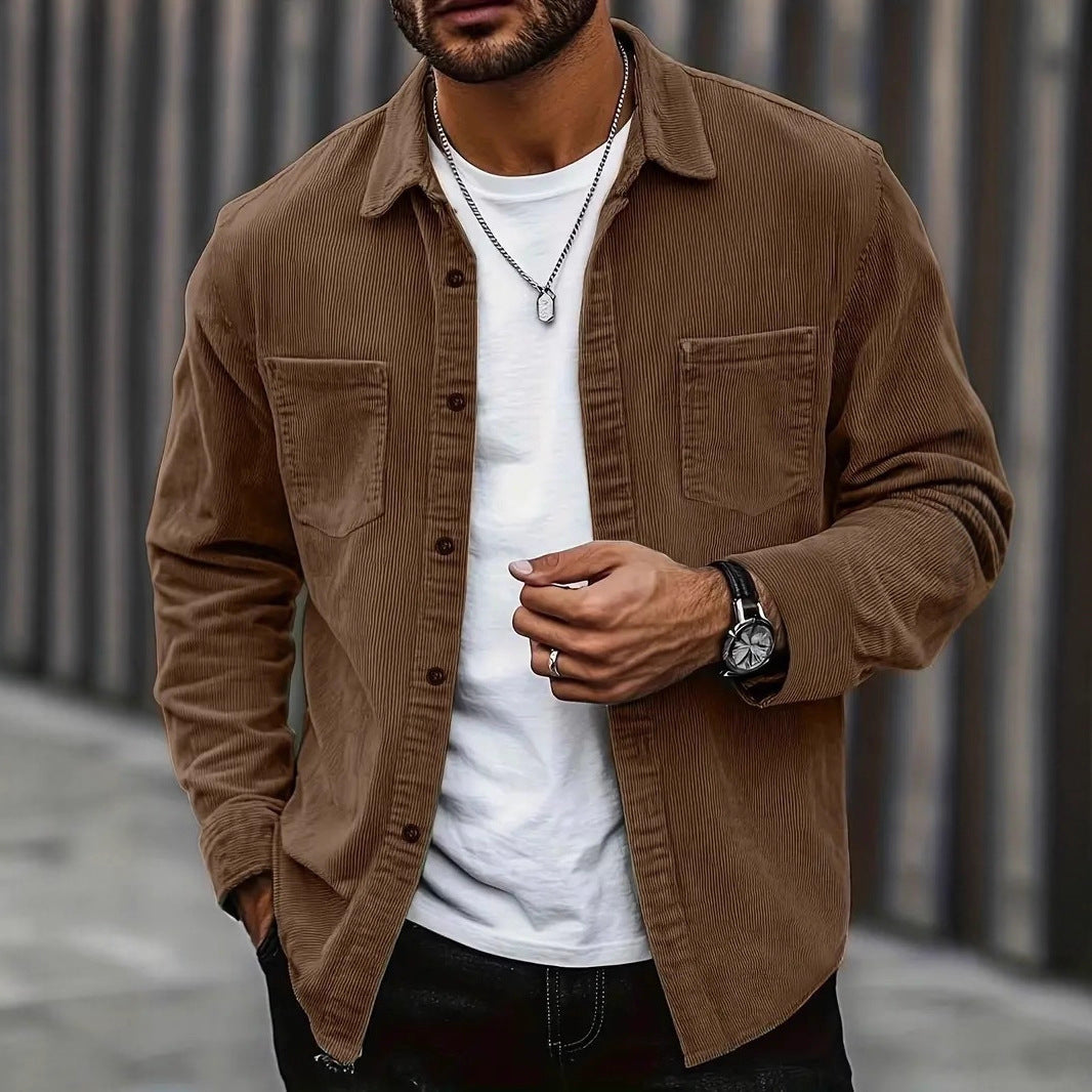 Fashion Spring Button Jacket Coat For Men