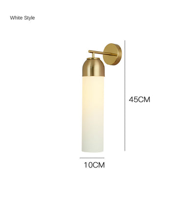 Applique murale en verre créative postmoderne nordique pour salon