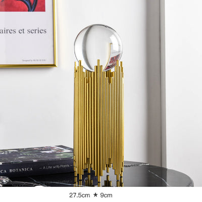 Modern Nordic Light Luxury Style Crystal Ball Creative Home Decoration