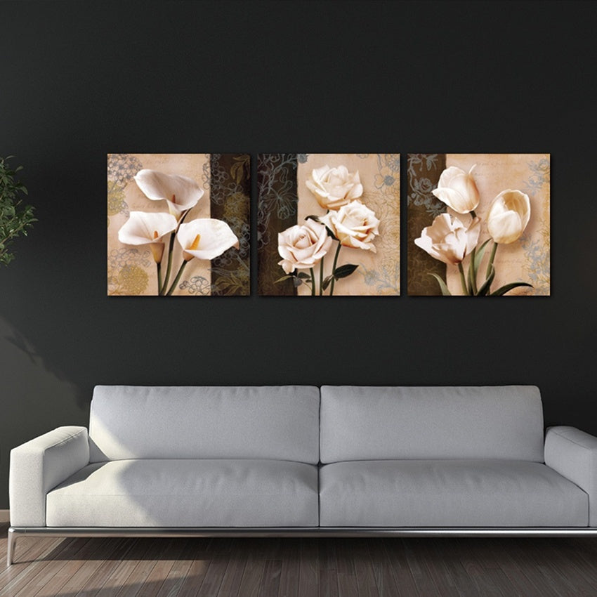 Pintura em tela de arte moderna para sala de estar