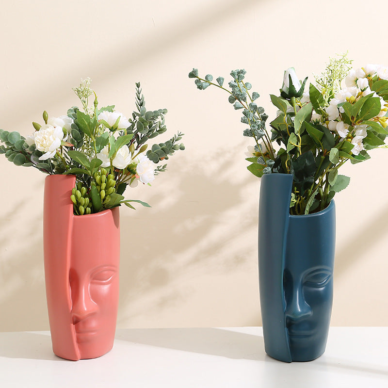 Vase Decoration Living Room Flower Arrangement Modern Light Luxury Style