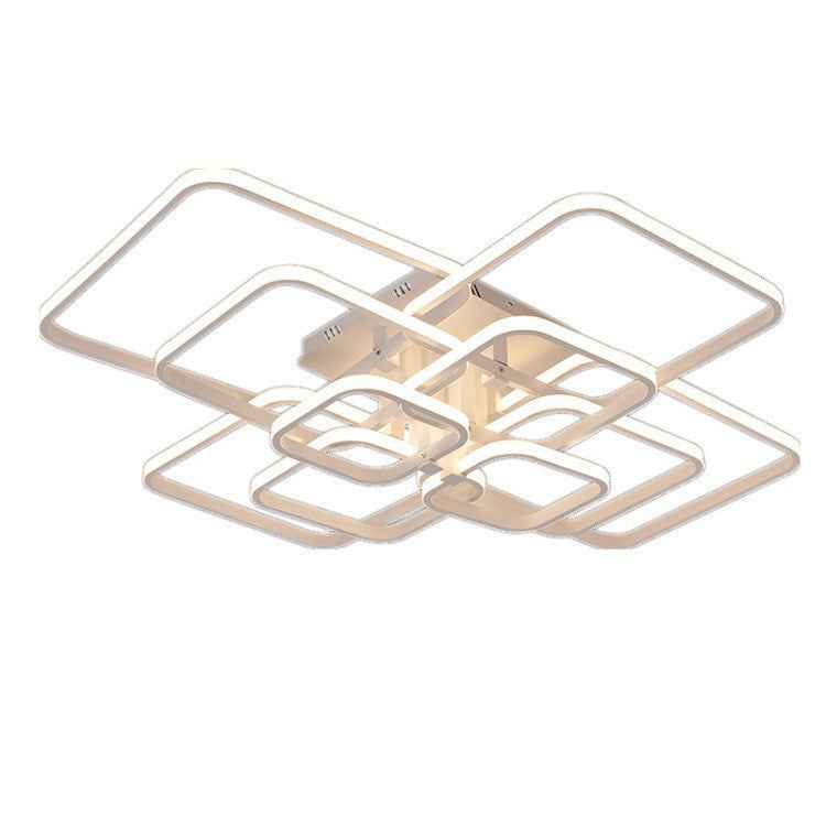 Modern Creative Square Dining Room Bedroom Lamp