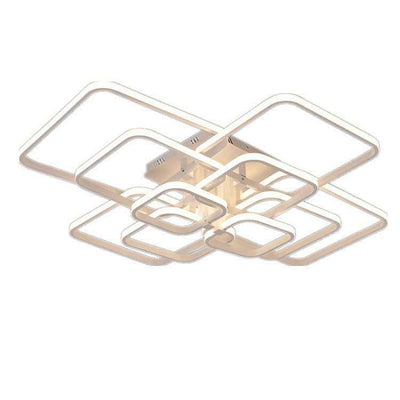 Modern Creative Square Dining Room Bedroom Lamp