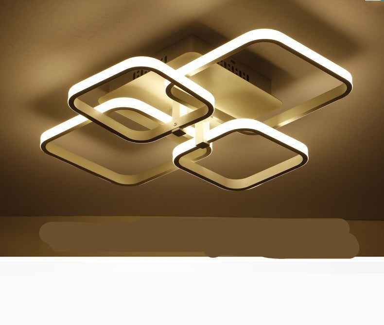 Modern Creative Square Dining Room Bedroom Lamp