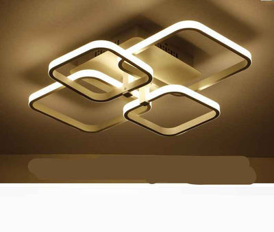 Modern Creative Square Dining Room Bedroom Lamp