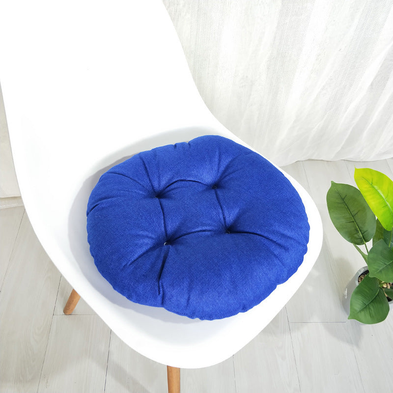 Coussin en coton et lin, coussin en forme de brioche vapeur, coussin futon japonais frais, coussin tatami