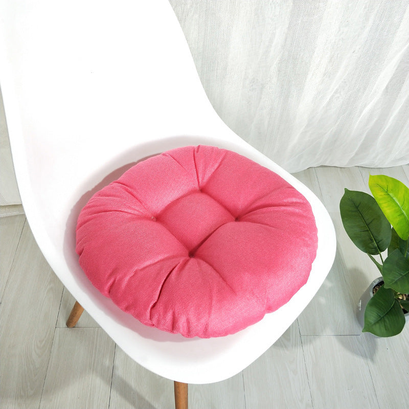 Almofada de algodão e linho para pãozinho cozido a vapor, almofada para futon japonês fresco, almofada tatami.