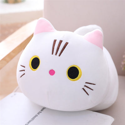 Poupée en peluche chat dodu mignon, douce et mignonne, poupée de chiffon chat
