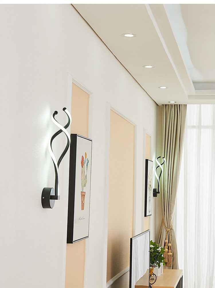 Creative Led Wall Lamp Musical Note Led Wall Lamp