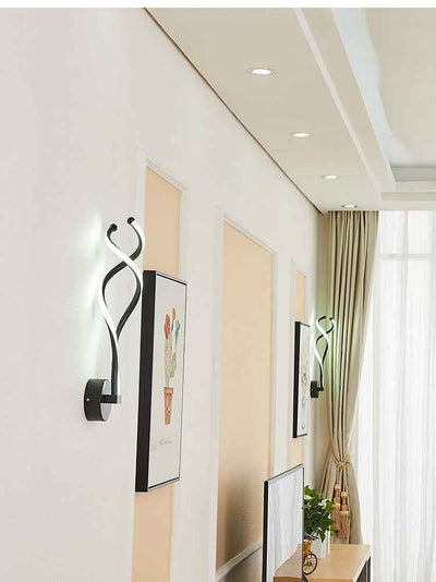 Creative Led Wall Lamp Musical Note Led Wall Lamp
