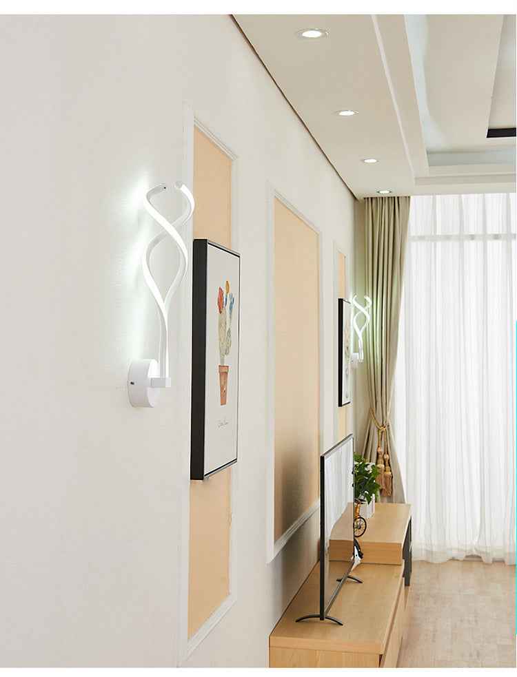 Creative Led Wall Lamp Musical Note Led Wall Lamp