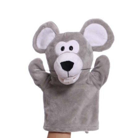 Poupée chien mécanique en peluche à commande vocale