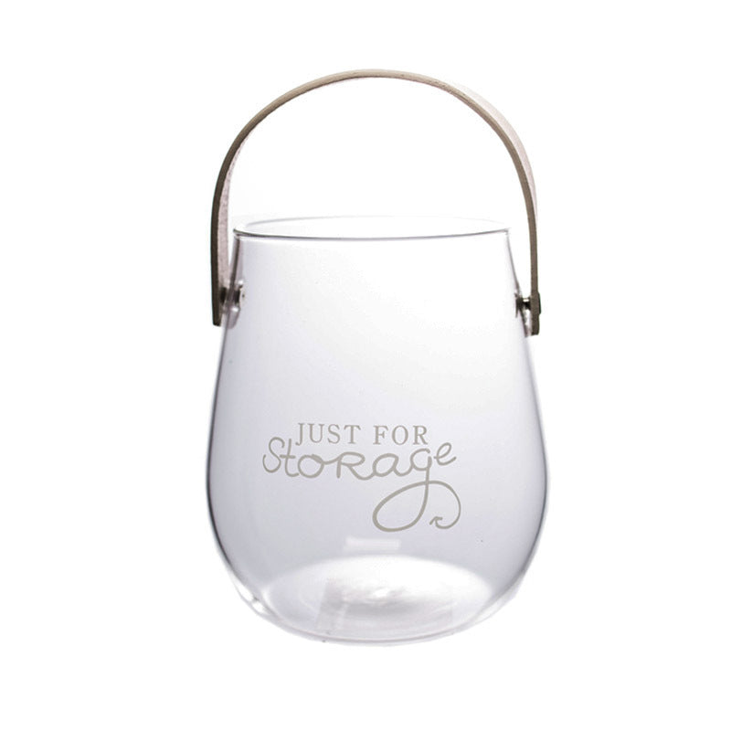 Glass Vase Flower Arrangement Dried Vase Fruit