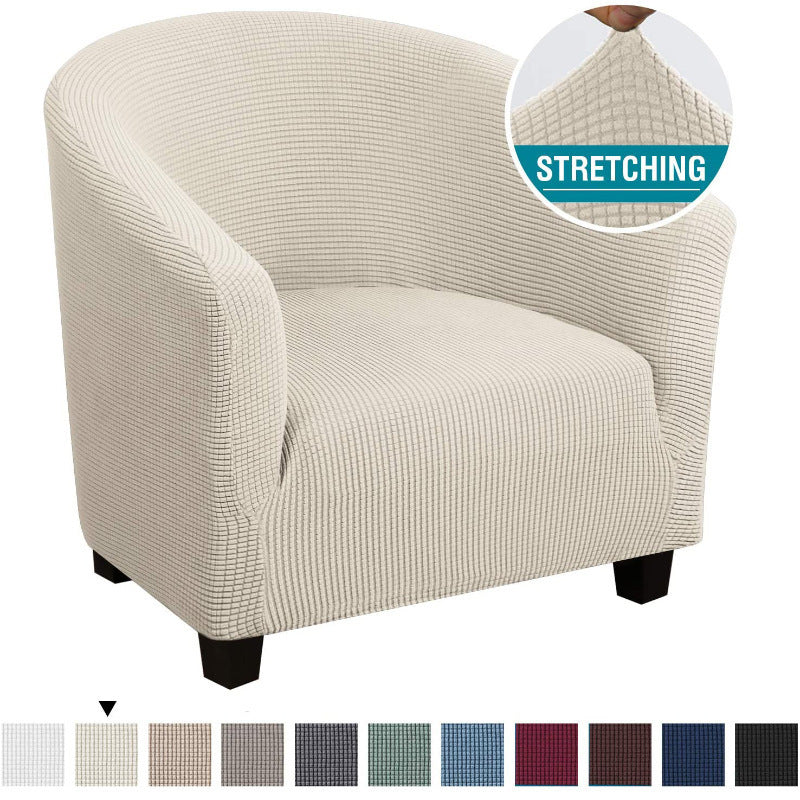 Capa universal para cadeira Four Seasons, capa elástica completa para sofá individual, ideal para restaurantes.