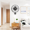Horloge murale créative pour salon, ambiance silencieuse, produits acryliques pour la maison, décoration murale pour chambre, stickers muraux, horloge murale artistique