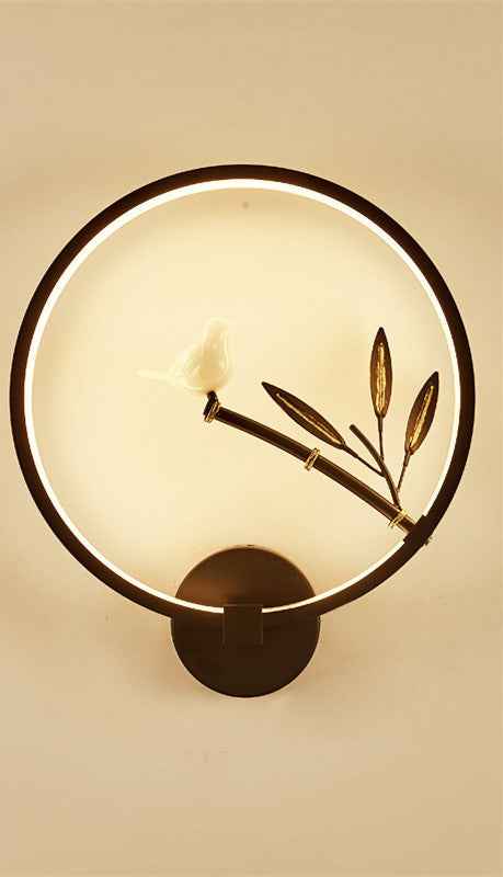 Wall Lamp Living Room Post Aisle Nordic Light Luxury Simple Fashion Personality Creative Fashion Background Wall Bedroom Bedside Lamp