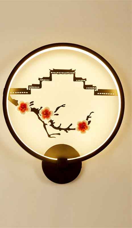 Wall Lamp Living Room Post Aisle Nordic Light Luxury Simple Fashion Personality Creative Fashion Background Wall Bedroom Bedside Lamp