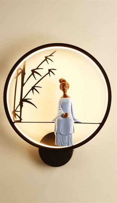 Wall Lamp Living Room Post Aisle Nordic Light Luxury Simple Fashion Personality Creative Fashion Background Wall Bedroom Bedside Lamp