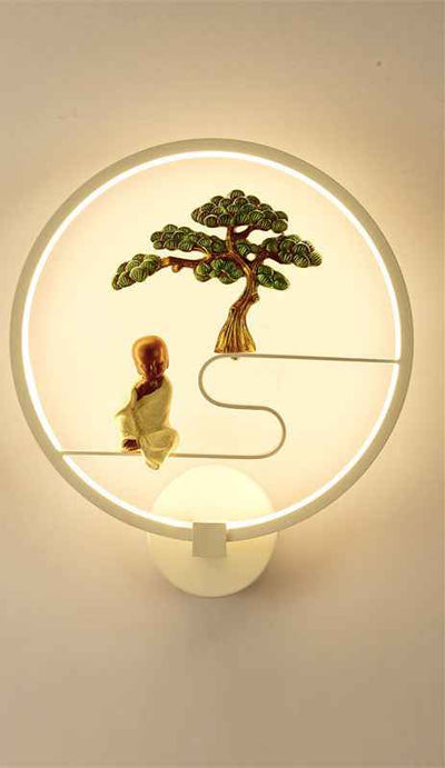 Wall Lamp Living Room Post Aisle Nordic Light Luxury Simple Fashion Personality Creative Fashion Background Wall Bedroom Bedside Lamp