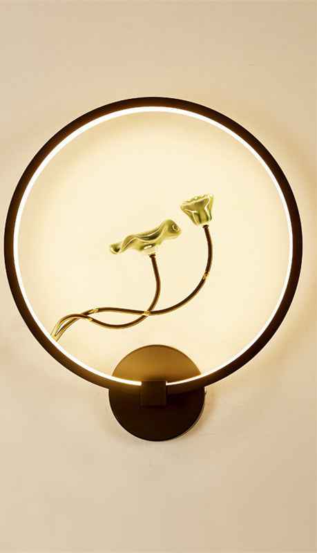 Wall Lamp Living Room Post Aisle Nordic Light Luxury Simple Fashion Personality Creative Fashion Background Wall Bedroom Bedside Lamp