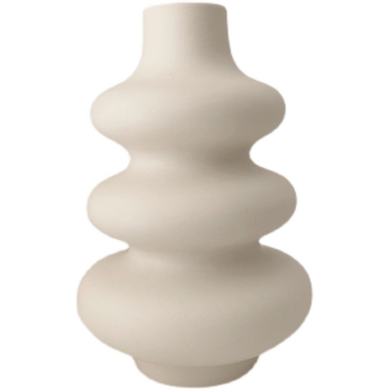 Special-Shaped Circle Circle Vase Michelin Flower Insert Ins