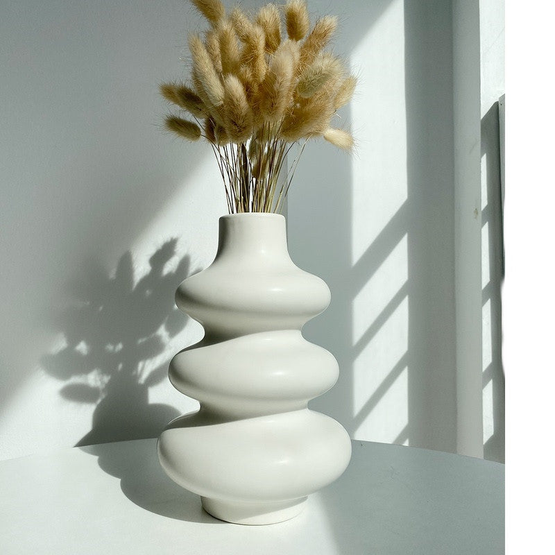 Special-Shaped Circle Circle Vase Michelin Flower Insert Ins