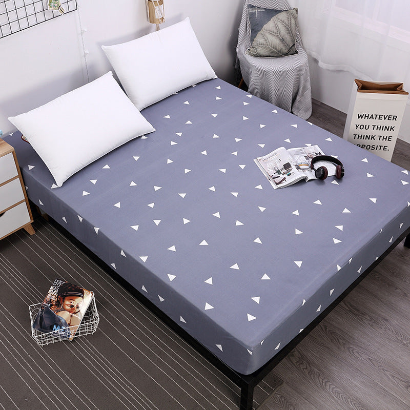 Shrimp Waterproof Bed Sheet Printing Dustproof Bed Cover Moisture-proof Mattress Cover Baby Bed Wetting Pack Bed Cover