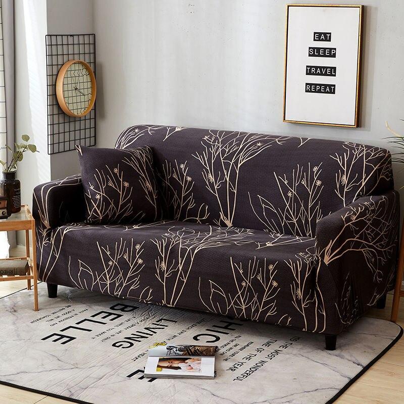 Coussin de canapé imprimé, housse de canapé